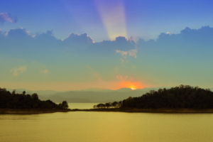 kaeng-krachan-sunset