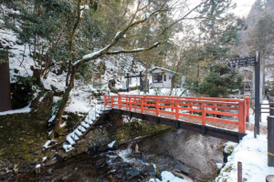 Kifune shrine in winter, Kibune, Kyoto