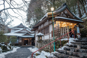 Kifune shrine in winter, Kibune, Kyoto