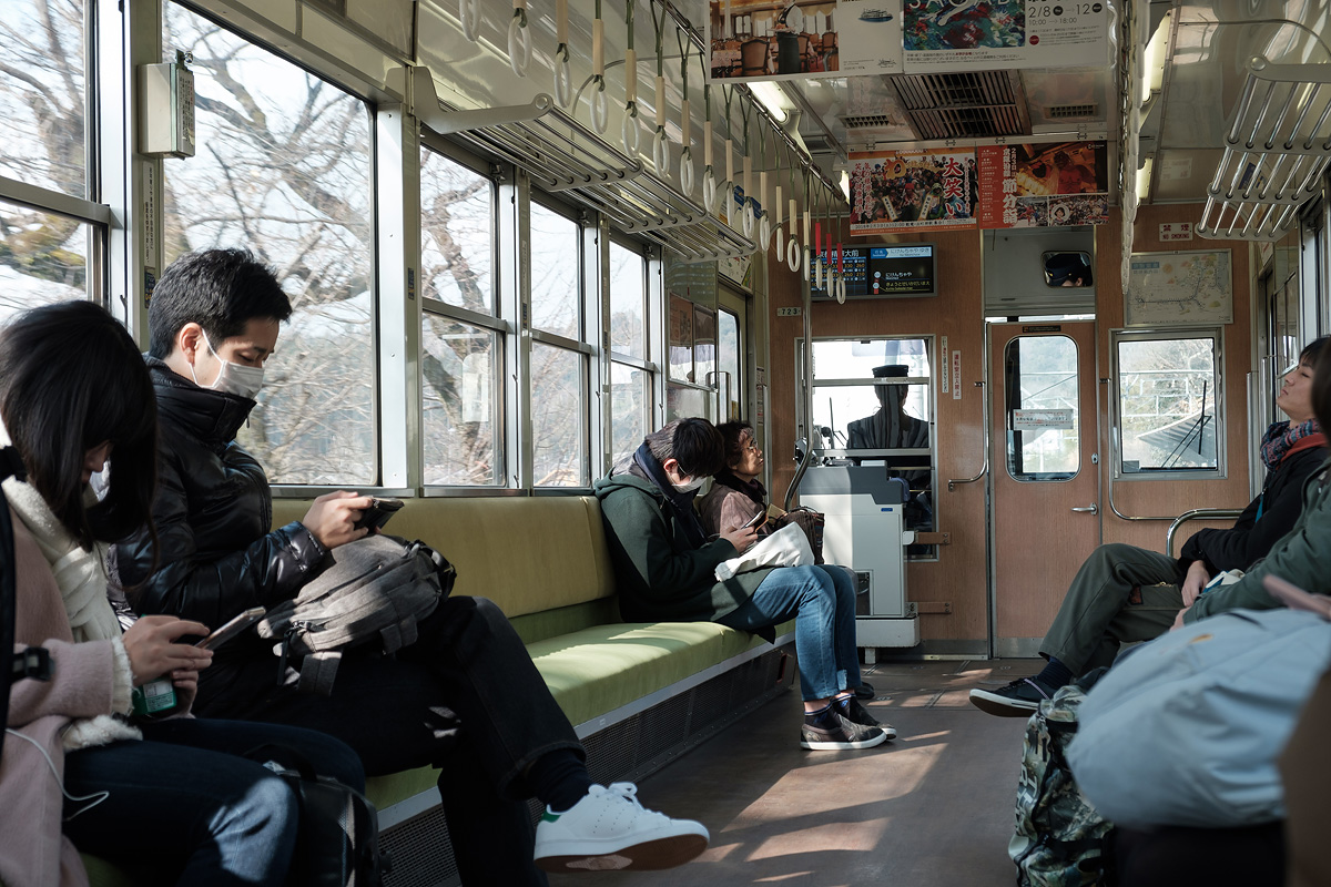Local Train going Kibune Kurama
